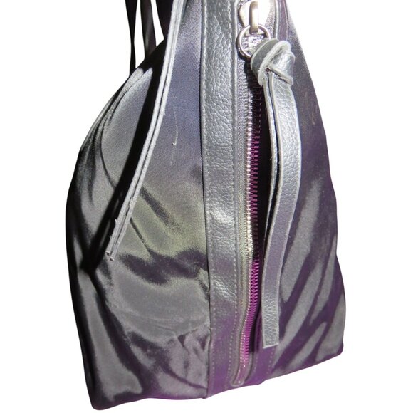 Botkier New York Large Black Nylon Weekender Lightweight Carry All tote - Picture 5 of 12